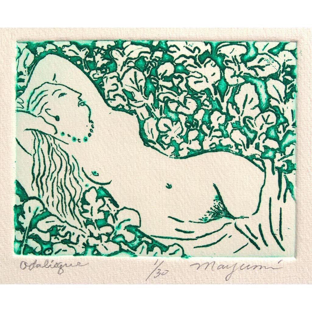 Odalisque I, Green