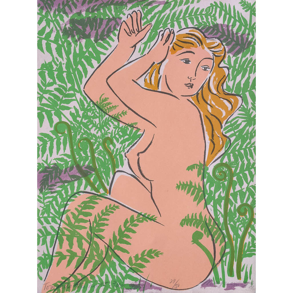 Nude in Garden Series