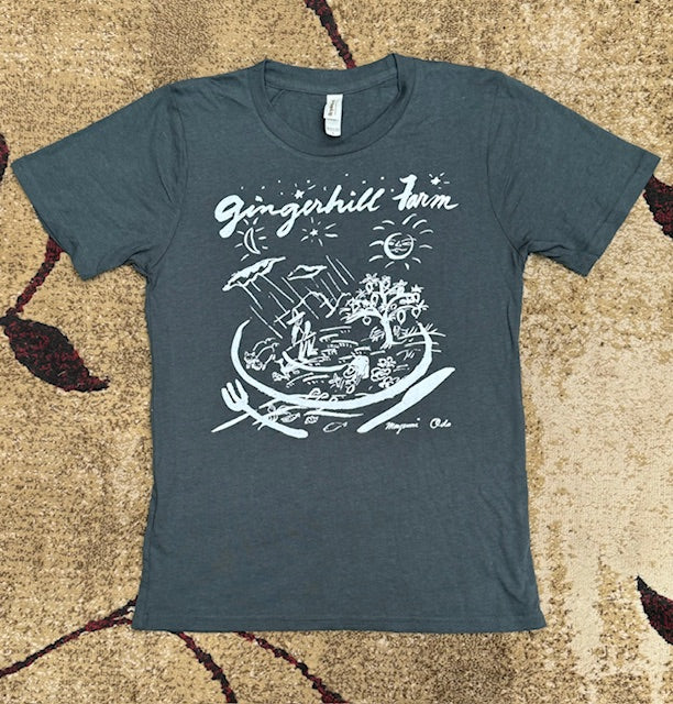 GINGERHILL FARM T-SHIRTS WITH MAYUMI ODA ART