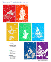 Maitreya, Rainbow Female Bodhisattvas Series