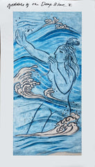 Goddess of the Deep Blue, II , Giclée