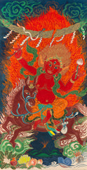 Niutsu Goddess, Giclée From the Large Thangka Painting